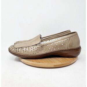 Rieker Shoes Womens 42 Dora Slip On Perforated Comfort Loafer